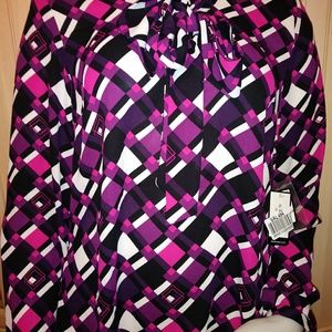 New Multi Colored Nine West top.